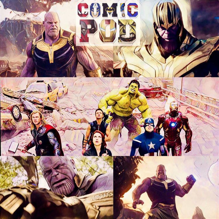 cover art for AI Comic Pod: Episode 61 - Infinity War Review - Part 2