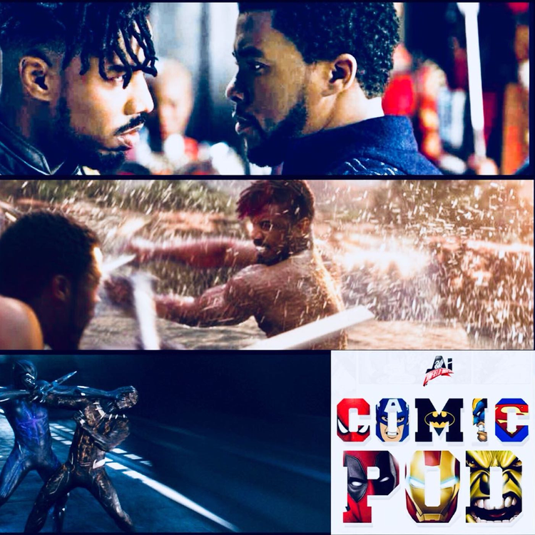 cover art for AI Comic Pod: Episode 57 - Black Panther Review
