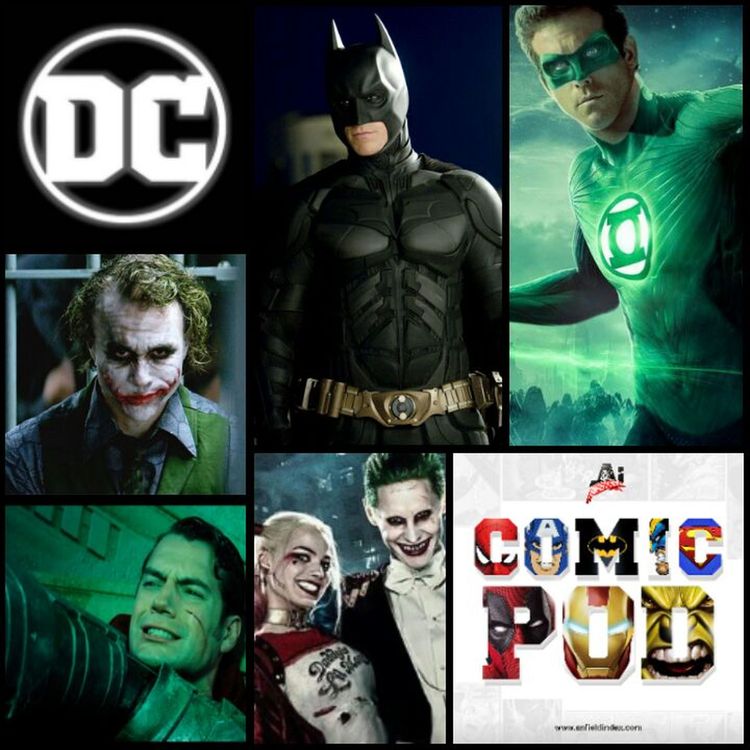 cover art for AI Comic Pod: Episode 33 - DC: The Good, The Bad and The Ugly