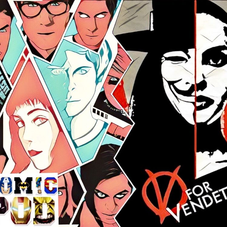 cover art for AI Comic Pod: Cult Classics - Scott Pilgrim Vs V For Vendetta