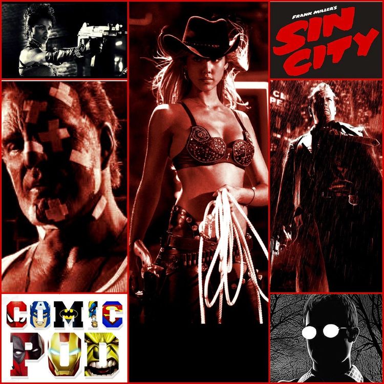 cover art for AI Comic Pod: Episode 19 - Sin City