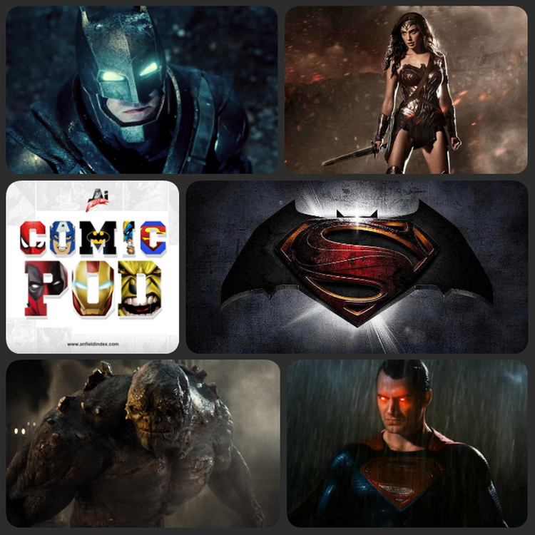 cover art for The AI Comic Pod: Episode 15 - Batman vs Superman Review