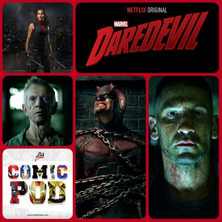 cover art for The AI Comic Pod: Episode 14 - Daredevil Season 2