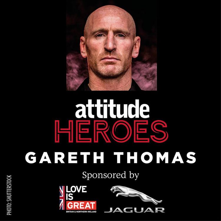 cover art for Rugby star Gareth Thomas talks growing up as a closeted gay man, the first time he had sex and how he came to accept himself