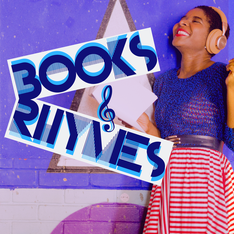 cover art for Introducing Books & Rhymes: The Podcast
