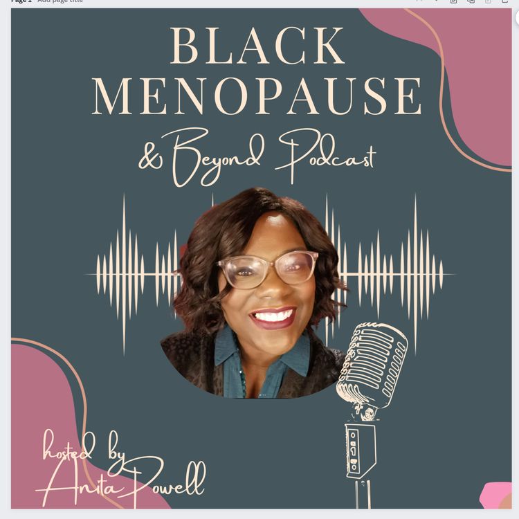 cover art for Anita is back after time off, talking reintroduction to you all, health concerns around cancer and the importance of adding the word black to our healthcare narrative.
