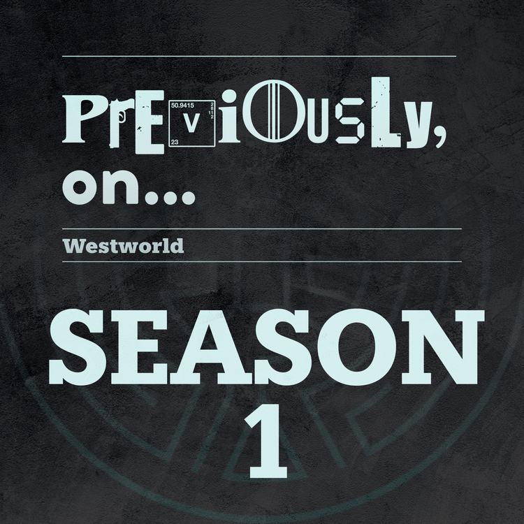 cover art for Westworld - The Complete Season 1!
