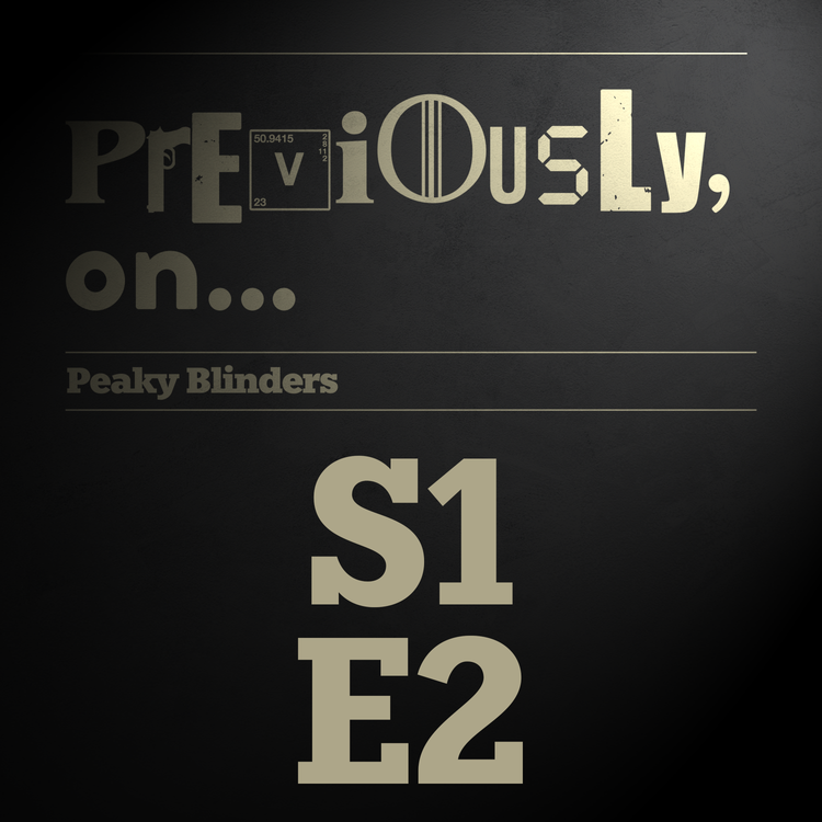 cover art for Peaky Blinders S1E2