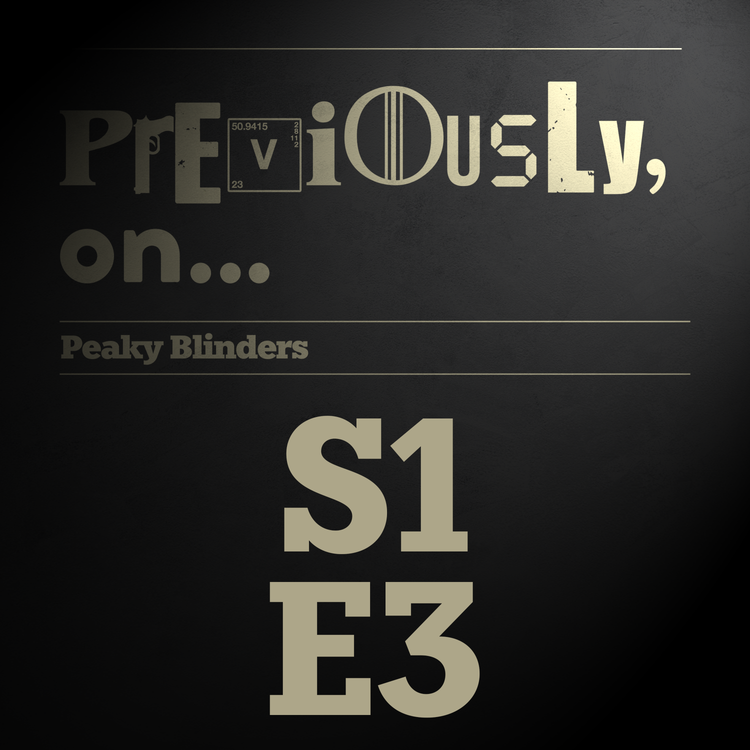 cover art for Peaky Blinders S1E3