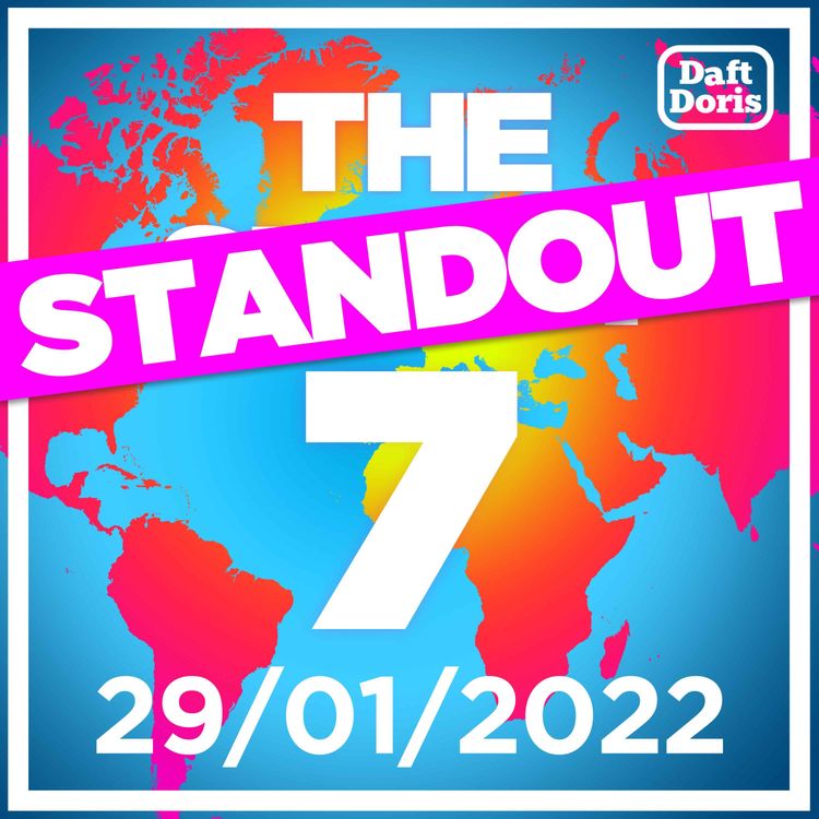 cover art for Ep. 595. The Standout 7 - Waiting for Sue, Boris battles on, Biden warns of war in Ukraine, Prince Andrew wants a jury trial and tributes to a fashion icon...