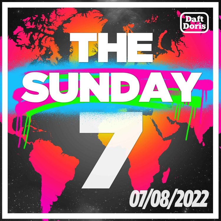 cover art for The Sunday 7 - A Wet Bulb Warning, Bad Grades for Vitamin D, Saudi Arabia’s City of the Future and What the hell is Necrobotics?