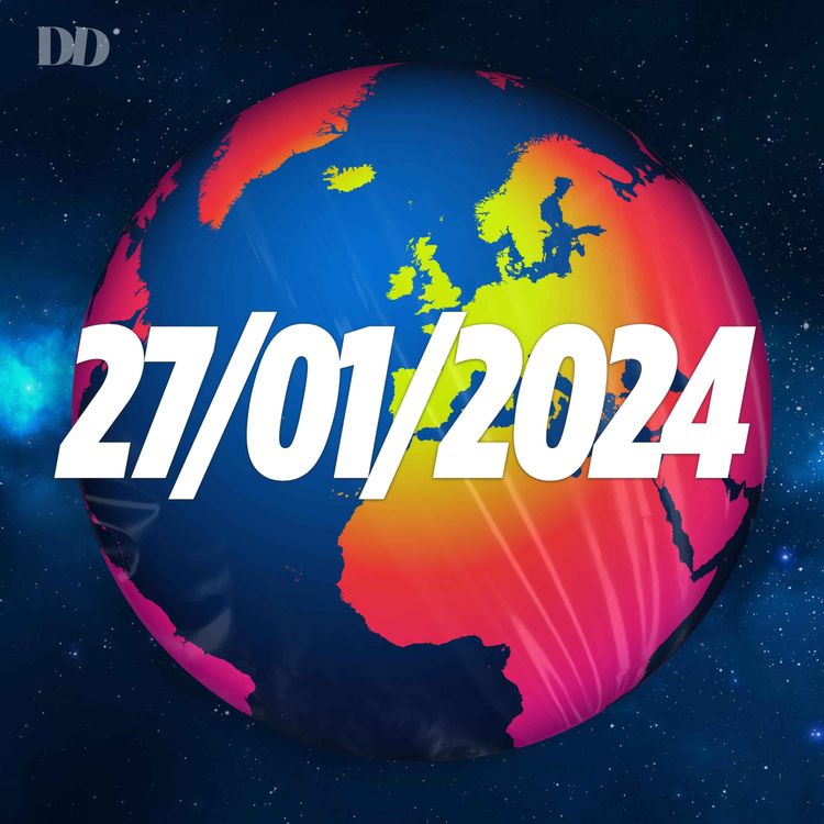 cover art for The Standout 7 - The Plot to topple Rishi, more strikes on Houthi rebels as the ICJ issues a preliminary Genocide Judgement, Trump wins in New Hampshire and Barbie Oscar drama 