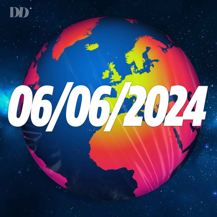 cover art for D Day commemorations get underway, Row continues over Rishi tax claims, UN seeks to ban fossil fuel advertising and Man City get the lawyers fired up