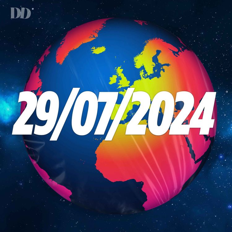 cover art for Labour discover 20 billion pound shortfall in public finances, 12 children killed in the Golan Heights, UK wins at the Olympics, and Comic Con takes place in San Diego