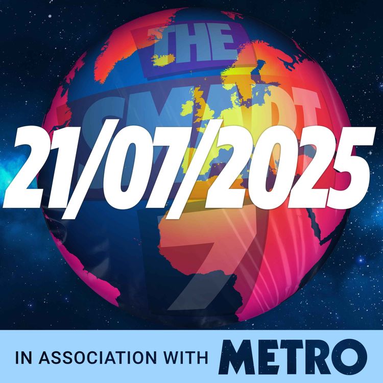 cover art for The Pope weighs in on Gaza, Trump battles Murdoch over Epstein accusations, Scottie Scheffler wins the British Open 