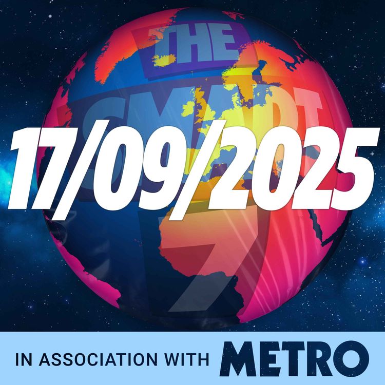 cover art for UN Commission finds Israel committed genocide in Gaza, Donald Trump lands in the UK, and tributes to an icon of cinema, Robert Redford RIP 