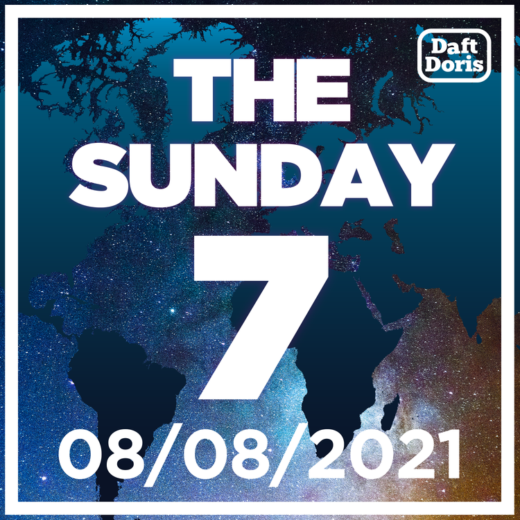 cover art for Ep. 419. The Sunday 7 - Bunny the Talking Dog, The Galileo Project, the Power of Spider Venom and Neural Prostheses...