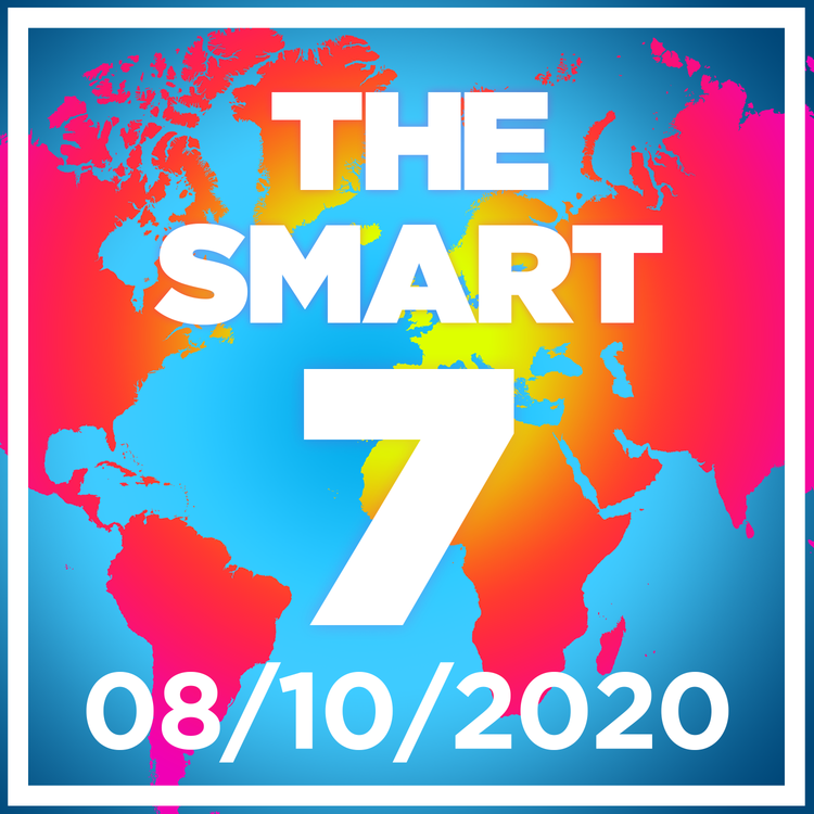 cover art for Ep 146. Scotland bars booze, Kamala takes on Pence, and celebrities get naked...