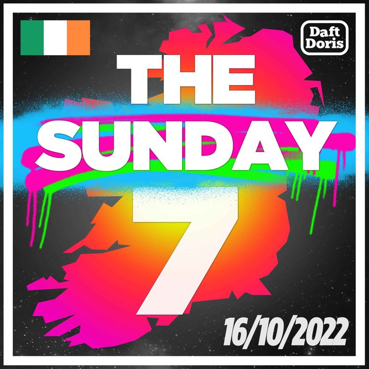 cover art for The Sunday 7 - NASA celebrates a Bullseye, Ai-Da talks Art at the House of Commons, Robot Drones hit the Building Site and it’s Rutting Season!