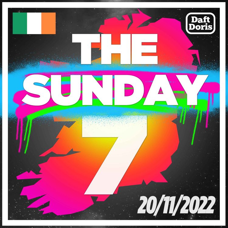 cover art for The Sunday 7 - New pledges from Brazil at COP 27, tThe World welcomes its 8 Billionth resident, why Humans and Rats are all about that bass and Artemis finally lifts off… 