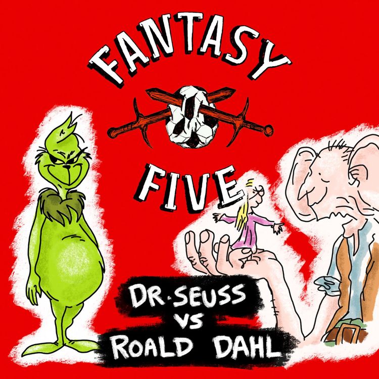 cover art for Dr Suess vs Roald Dahl