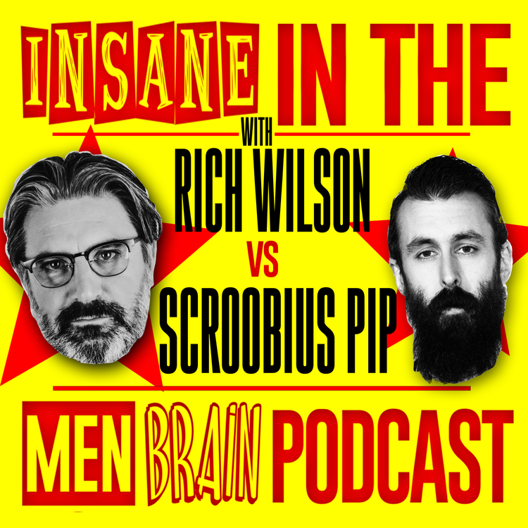 cover art for Scroobius Pip: “Men Brain Rocks Top 10” 🎸