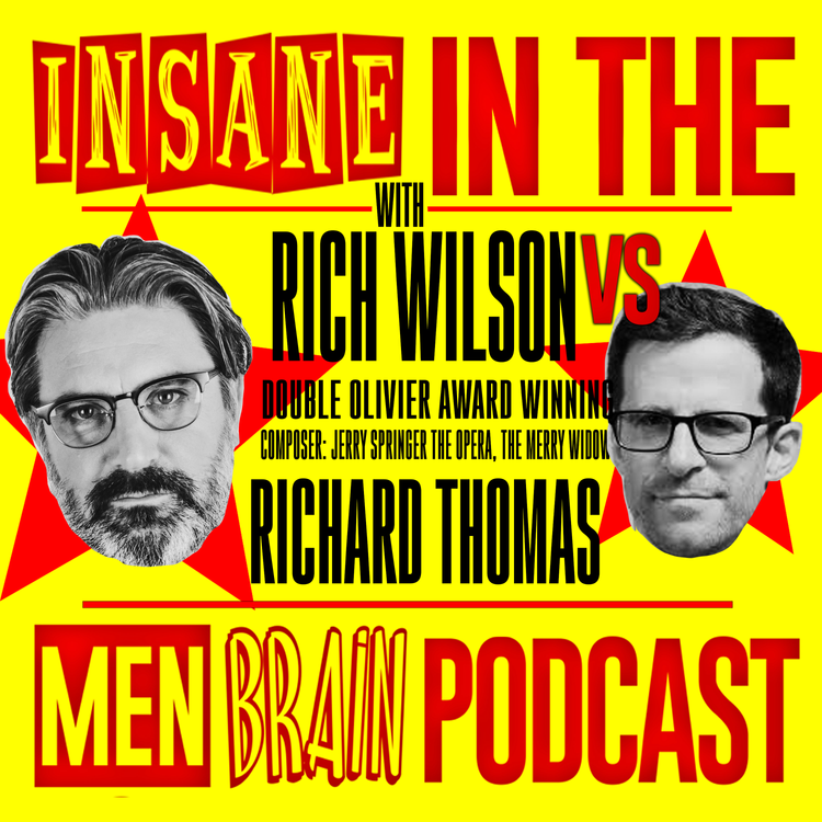 cover art for Insane In The Men Brain: Richard Thomas