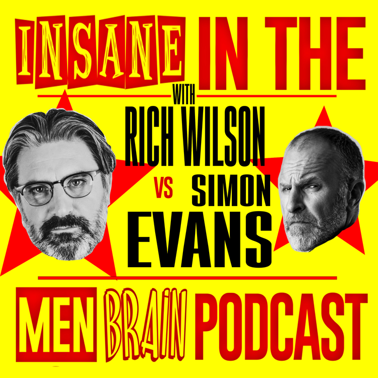 cover art for Insane In The Men Brain: Simon Evans