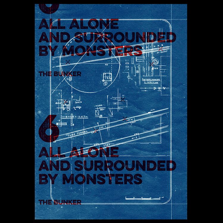 cover art for Episode Six – All Alone and Surrounded by Monsters