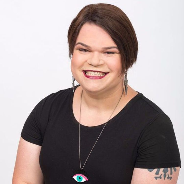 cover art for Jordan Raskopoulos: Transgender comedy rock star