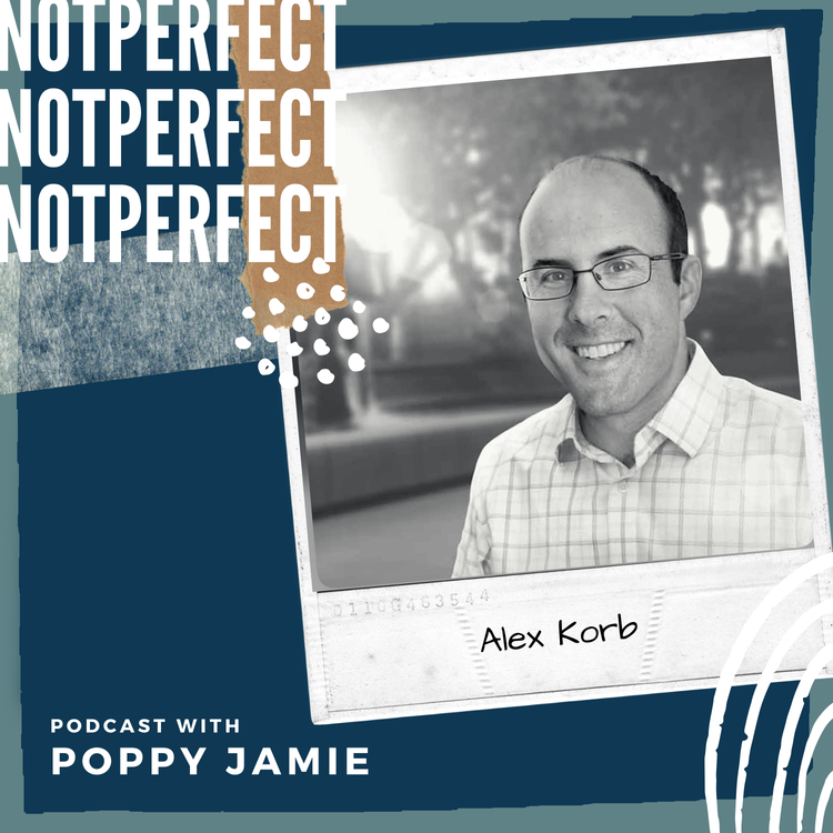 cover art for 10. The science behind how to feel happier with Alex Korb