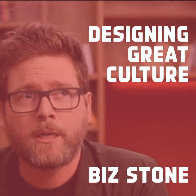 cover art for Biz Stone - designing great culture