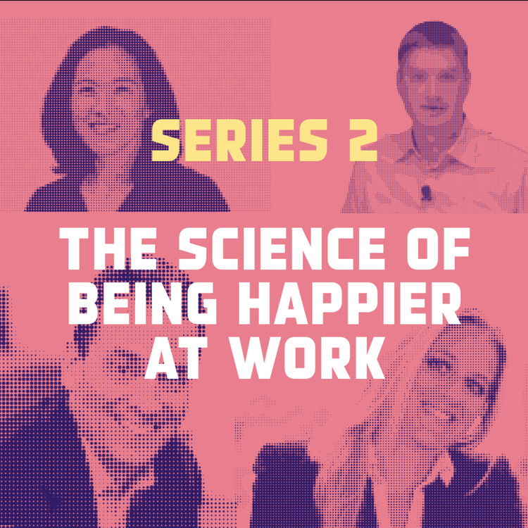 cover art for The Science of Being Happier at Work