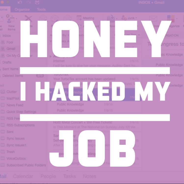 cover art for Honey I hacked my job