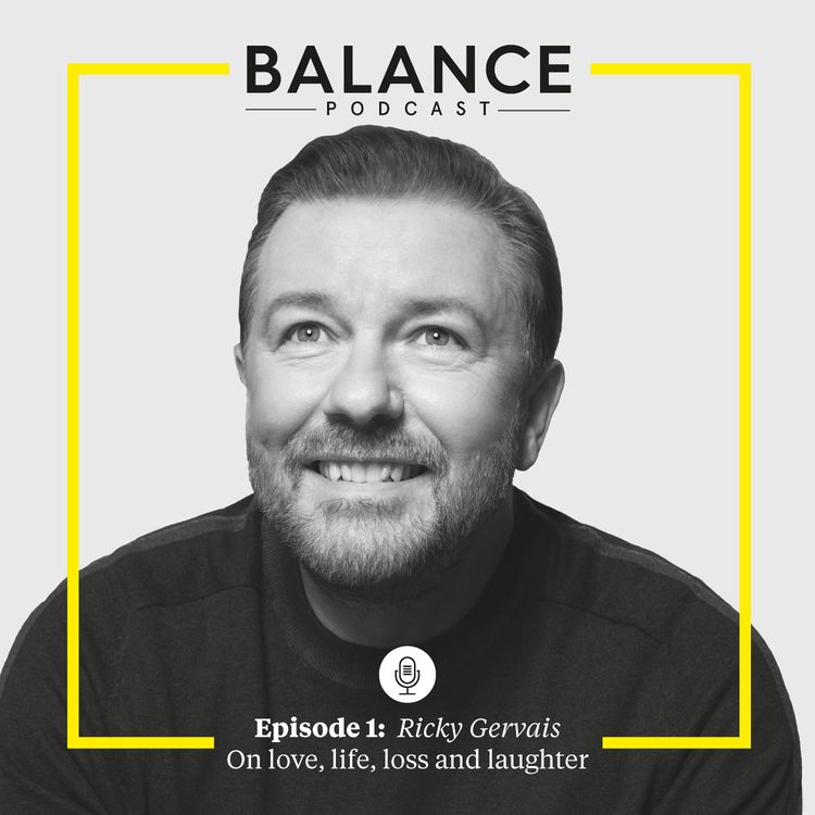 cover art for Episode 1: Ricky Gervais on love, life, loss and laughter