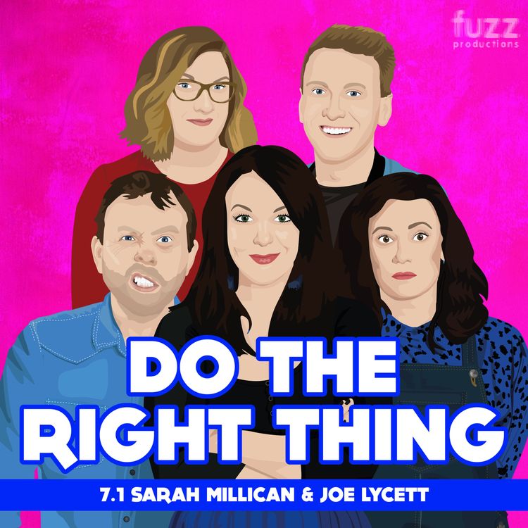 cover art for Series 7, Episode 1 (Sarah Millican & Joe Lycett)