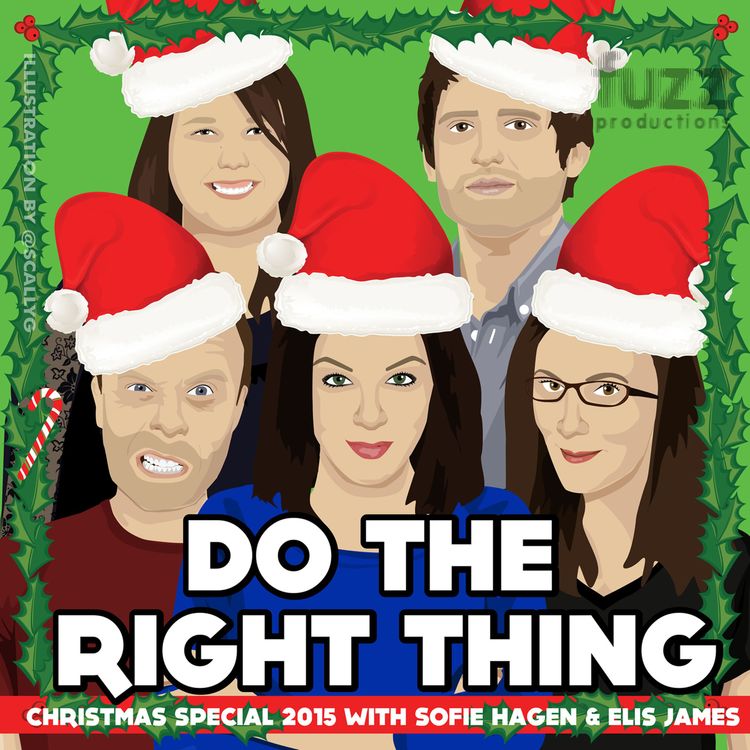 cover art for Christmas Special 2015 (Sofie Hagen & Elis James)