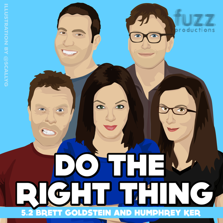 cover art for Series 5, Episode 3 (Brett Goldstein & Humphrey Ker)