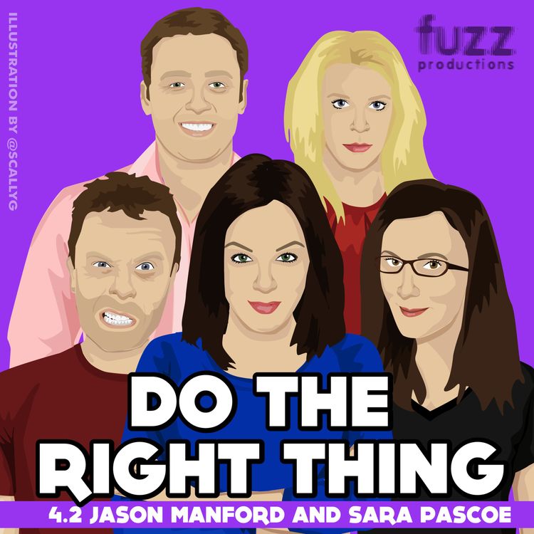 cover art for Series 4, Episode 2 (Jason Manford & Sara Pascoe)