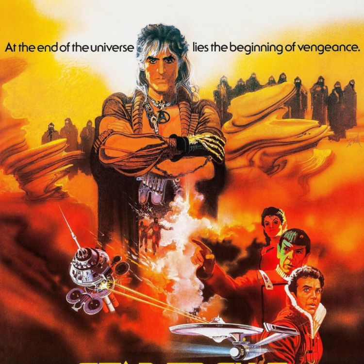 cover art for STAR TREK II: THE WRATH OF KHAN with Paul Litchfield