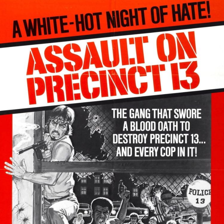 cover art for ASSAULT ON PRECINCT 13 with Toby Hadoke