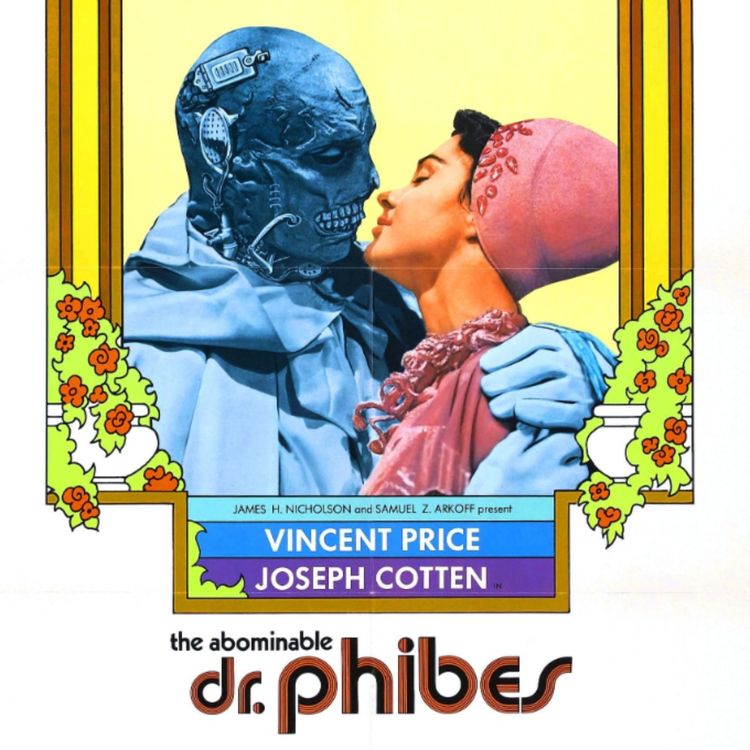 cover art for THE ABOMINABLE DR. PHIBES with John Thomson