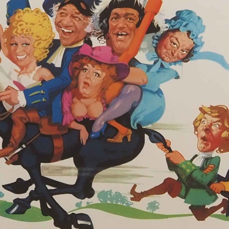 cover art for CARRY ON DICK with Dan Thomas and Paul Litchfield 
