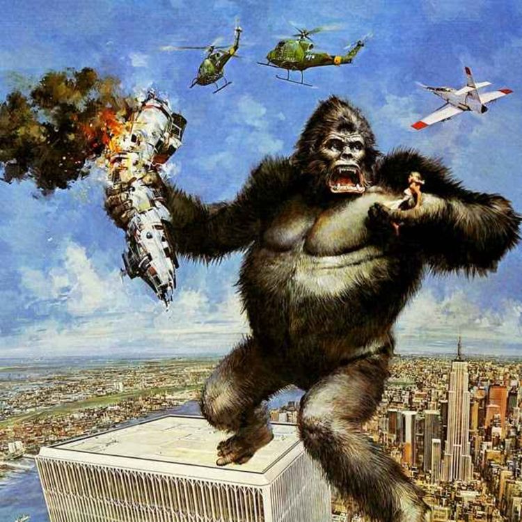 cover art for KING KONG (1976) with David K. Barnes