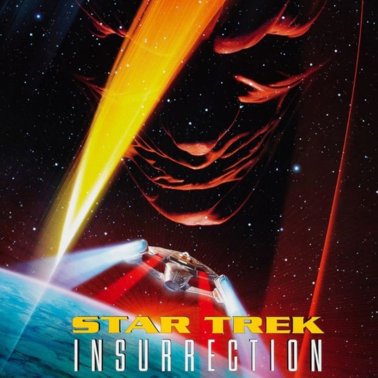 cover art for STAR TREK: INSURRECTION with Paul Litchfield