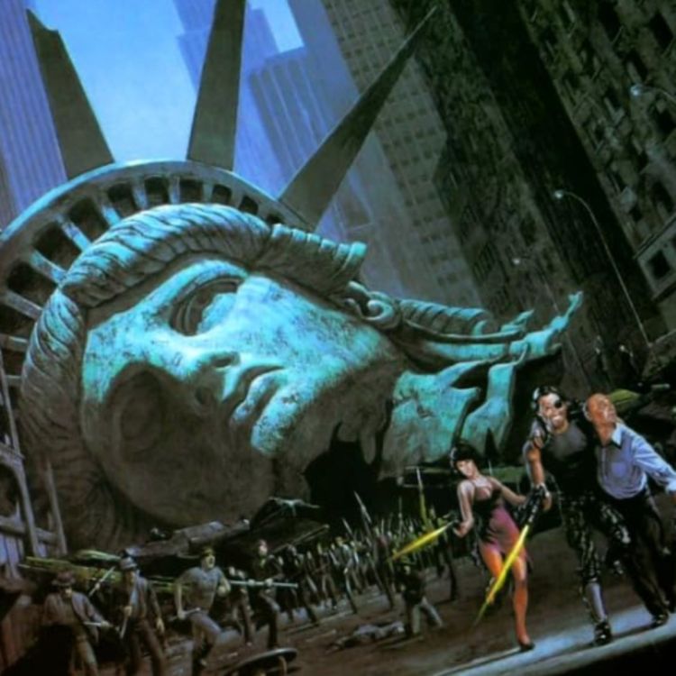 cover art for ESCAPE FROM NEW YORK with Jim Maxwell