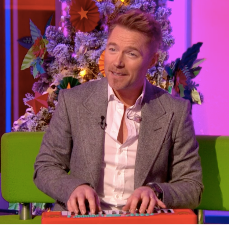 cover art for Christmas Special (Pt 1): David Walliams' Nazi Gorilla, Rain On Dark, Dark Tarmac and Ronan Keating's Artificial Piano