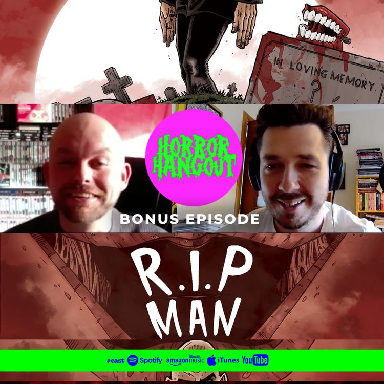 cover art for Horror Hangout Bonus Episode : Interview with The R.I.P Man Star Owen Llewelyn