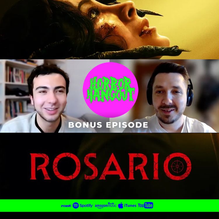 cover art for Horror Hangout Bonus Episode : Interview with Rosario Director Felipe Vargas
