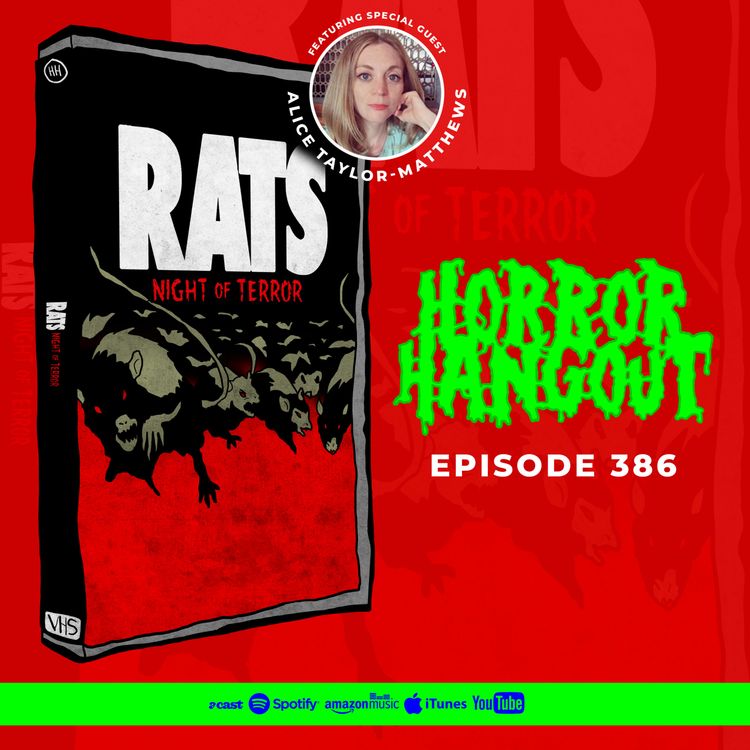 cover art for Horror Hangout #386 : Rats - Night of Terror (w/ Alice Taylor-Matthews)